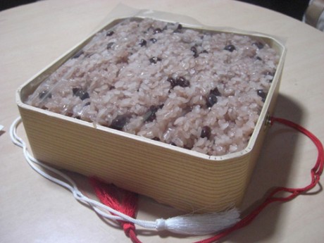 赤飯折箱