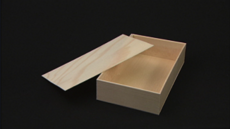 エゾマツ折箱（江戸折箱）